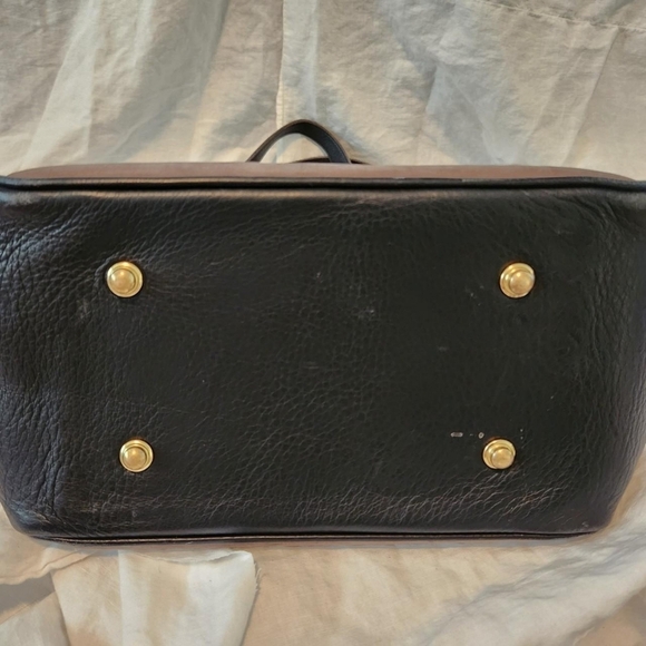 Vintage Dooney And BourkeSuede And Leather Tote - Picture 4 of 11